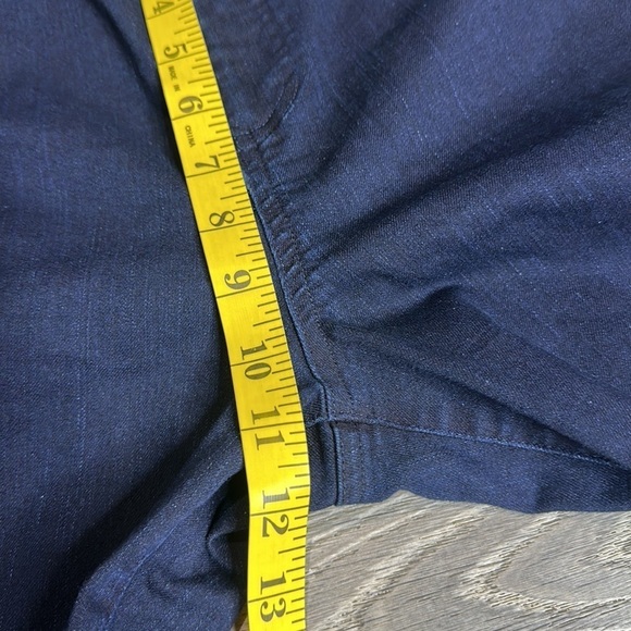 Klaveli Dark Blue High Waisted Straight Leg Jeans Sz 8 - Picture 9 of 10